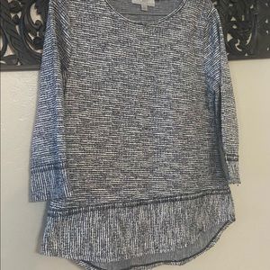 Carolyn Taylor Tweed blouse